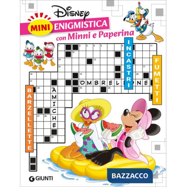 Mini enigmistica con Minni e Paperina
