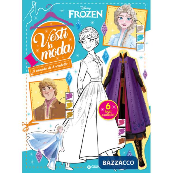 Mondo di Arendelle. Frozen. Vesti la moda. Con adesivi. Ediz. a colori (Il)