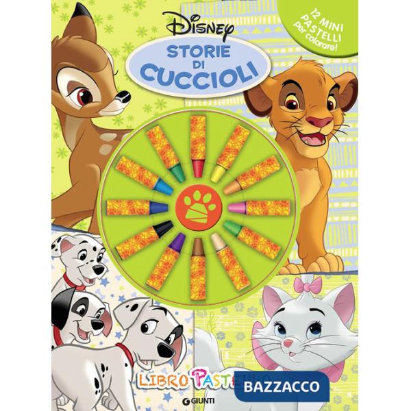 Storie di cuccioli. Libro pastello. Ediz. illustrata. Con 12 pastelli