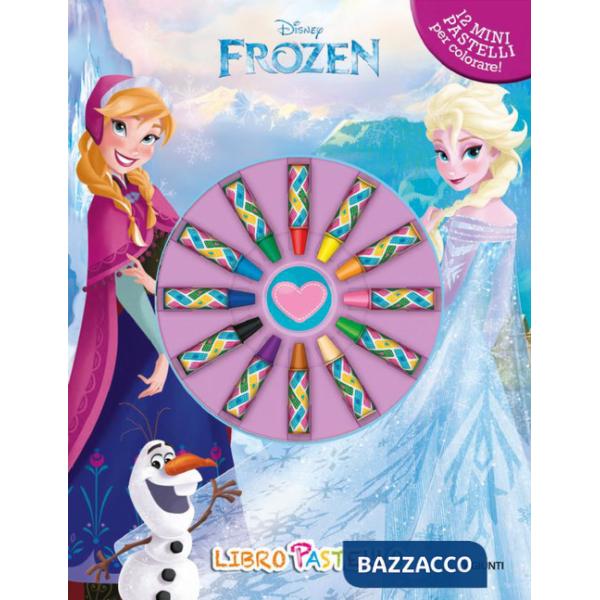 Frozen. Libro pastello. Ediz. illustrata. Con 12 pastelli