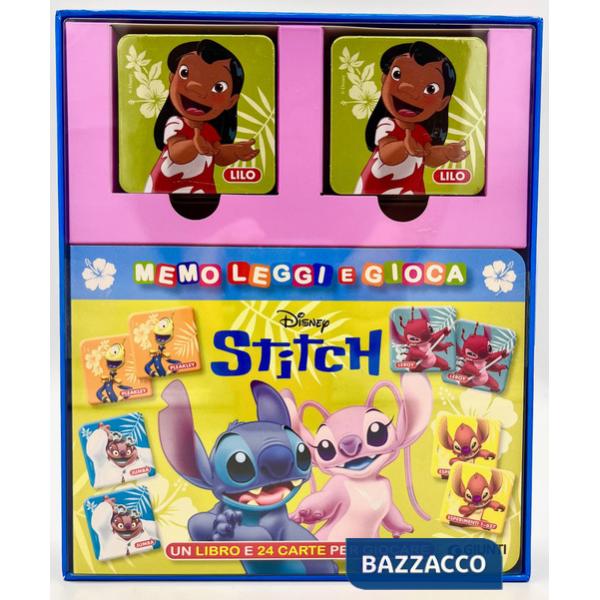 Stitch. Memo leggi e gioca. Ediz. illustrata. Con 24 Carte