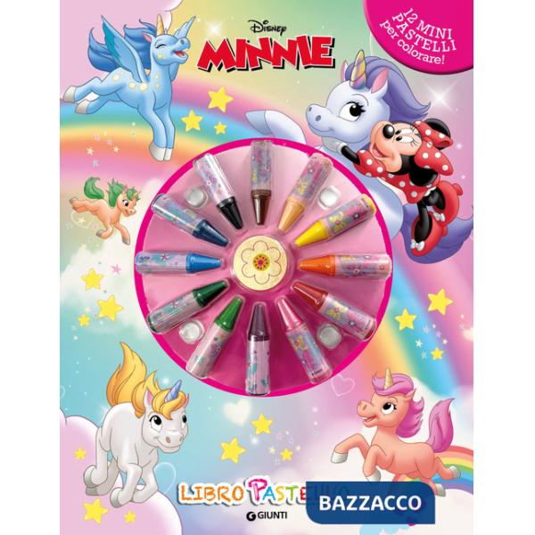 Minnie unicorni. Libro pastello. Ediz. a colori. Con 12 mini pastelli