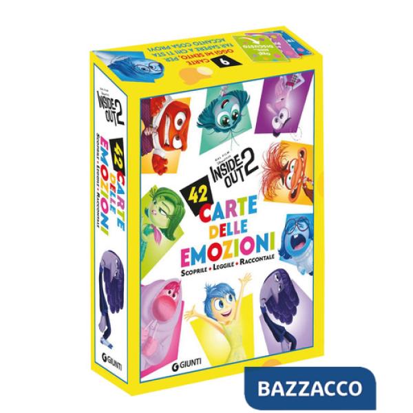 Carte delle emozioni. Inside Out 2. Scoprile. Leggile. Raccontale. Ediz. a colori. Con 42 Carte