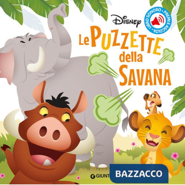 Puzzette della savana. Libro sonoro premi e ascolta. Ediz. a colori (Le)