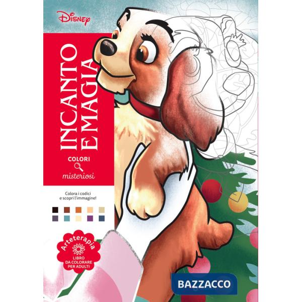 Incanto e magia. Disney. Colori misteriosi. Arteterapia. Libro da colorare per adulti. Ediz. a colori