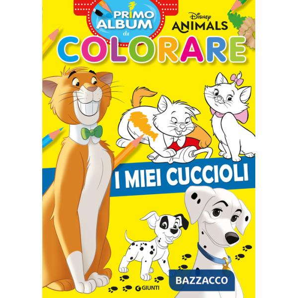 Disney Animals. Primo album da colorare. I miei cuccioli. Ediz. a colori