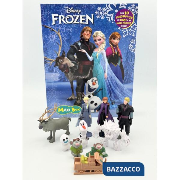 Frozen. Maxi box. Ediz. a colori. Con maxi poster gioco. Con 10 personaggi 3D