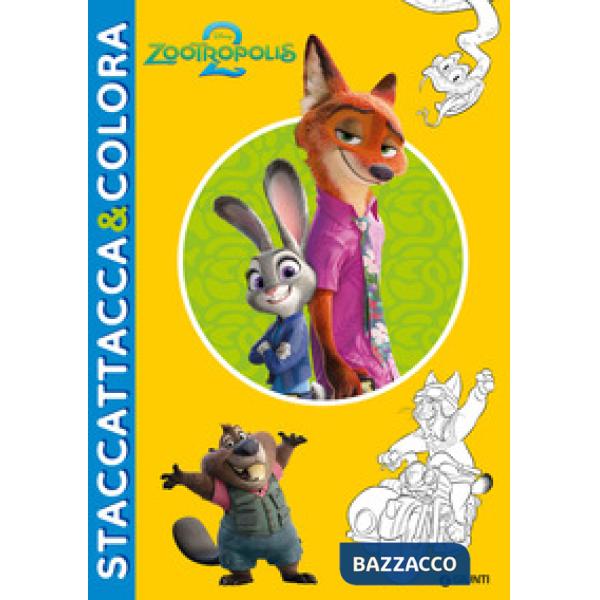 Zootropolis 2. Staccattacca & colora. Con adesivi. Ediz. a colori