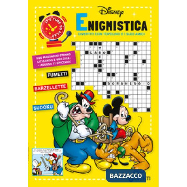 Enigmistica Disney. Divertiti con Topolino e i suoi amici