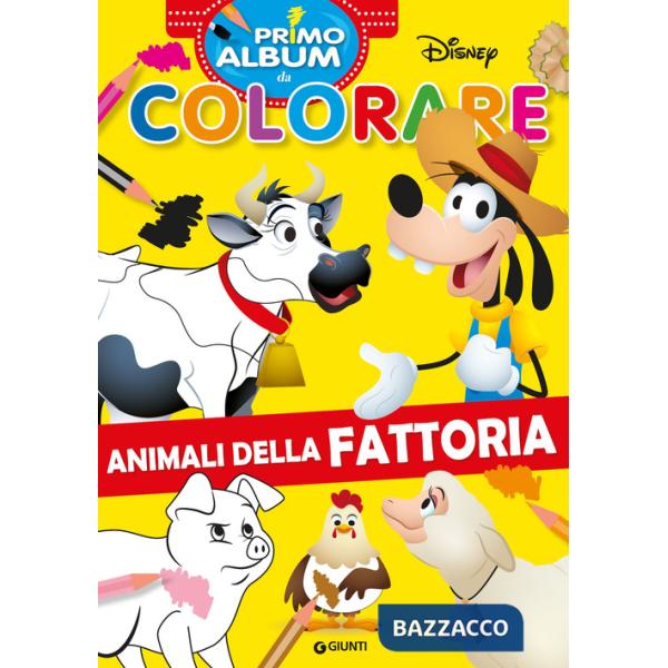 Animali fattoria. Primo album da colorare. Ediz. illustrata