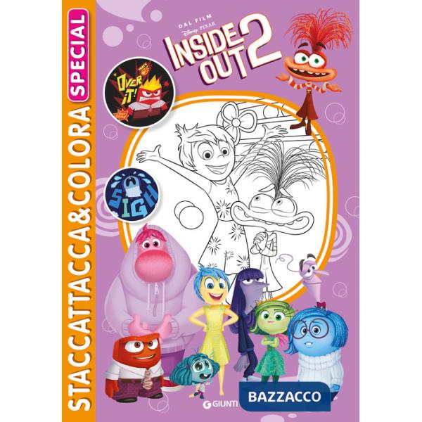 Inside out 2. Staccattacca&colora special. Con adesivi. Ediz. a colori
