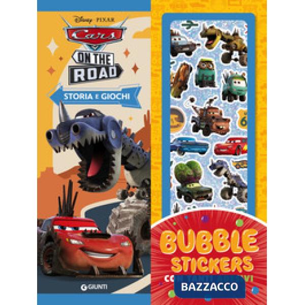 Cars on the road. Bubble stickers. Storia e giochi. Cars. Ediz. illustrata. Con Adesivi