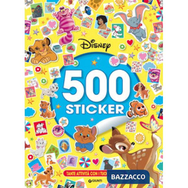 Cuccioli Disney. 500 sticker. Tante attività con i tuoi cuccioli. Ediz. a colori