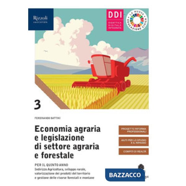 ECONOMIA AGRARIA E LEGISLAZIONE DI SETTORE AGRARIA