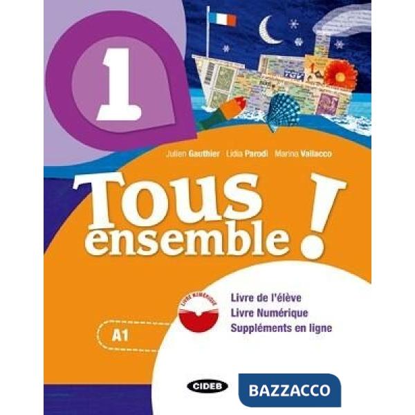 TOUS ENSEMBLE (SENZA LIVRE NUMERIQUE) LIVRE + CAHIER