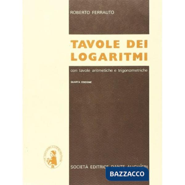 TAVOLE DEI LOGARITMI