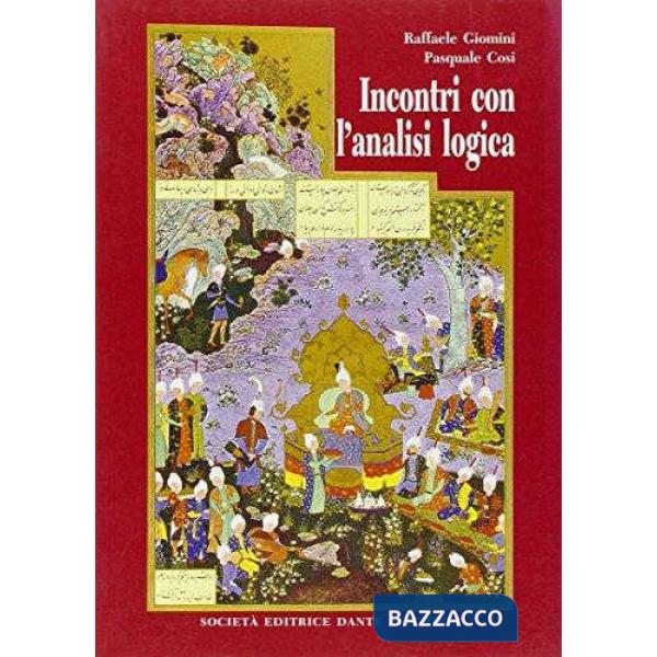 INCONTRI CON L'ANALISI LOGICA