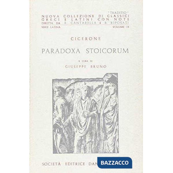 PARADOXA STOICORUM, A CURA DI G. BRUNO