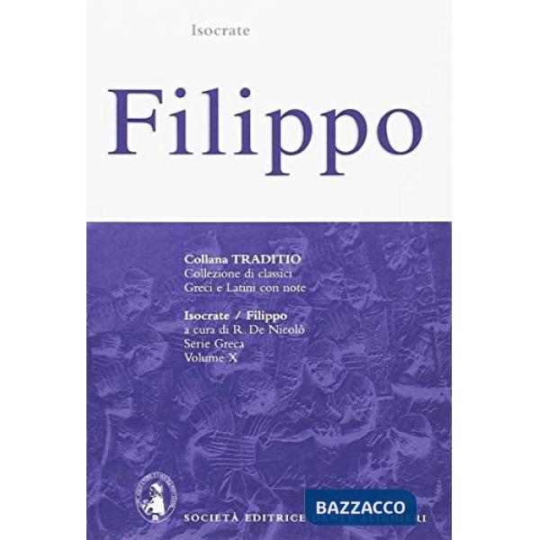 FILIPPO, A CURA DI R. DE NICOLO