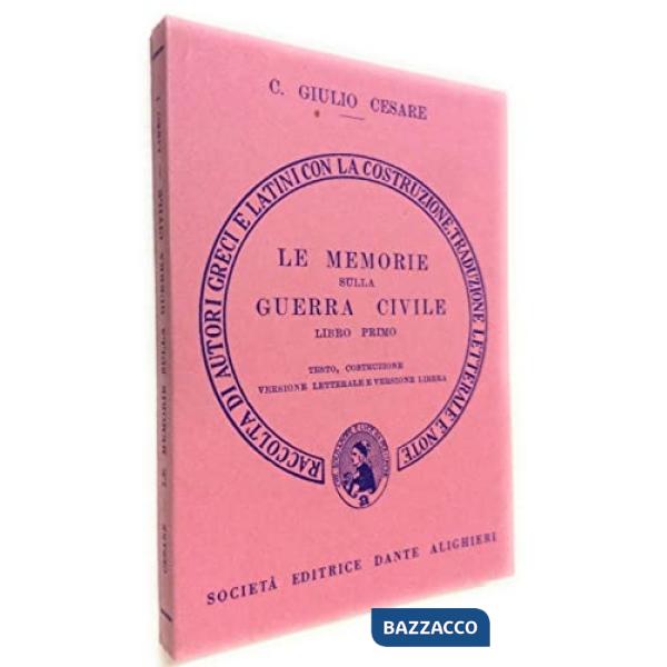 GUERRA CIVILE, LIBRO I