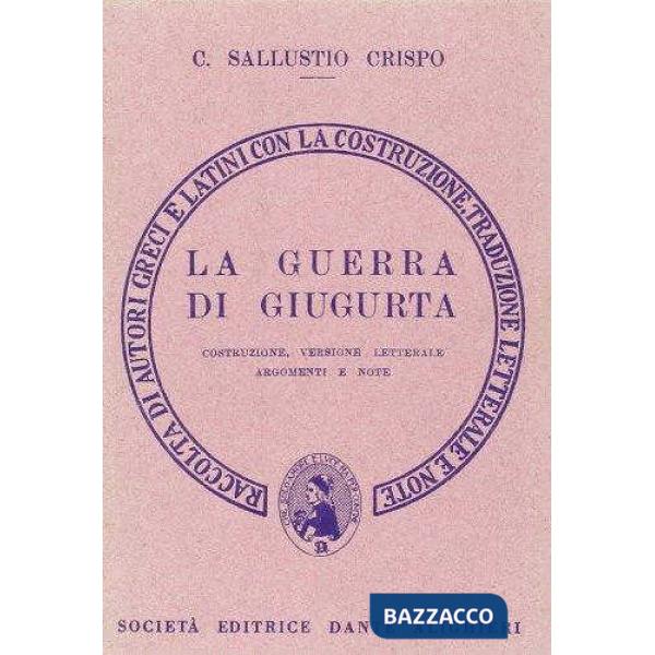 La guerra di Giugurta. Versione interlineare