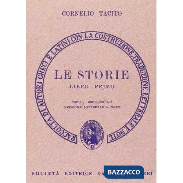 Le storie. Libro 1º. Versione interlineare