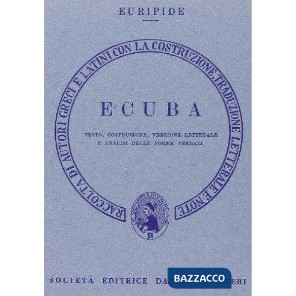 Ecuba. Versione interlineare