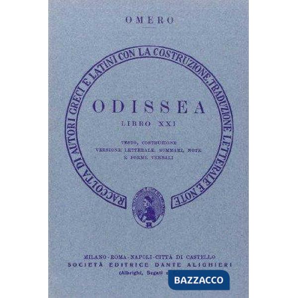 Odissea. Libro 21º. Versione interlineare
