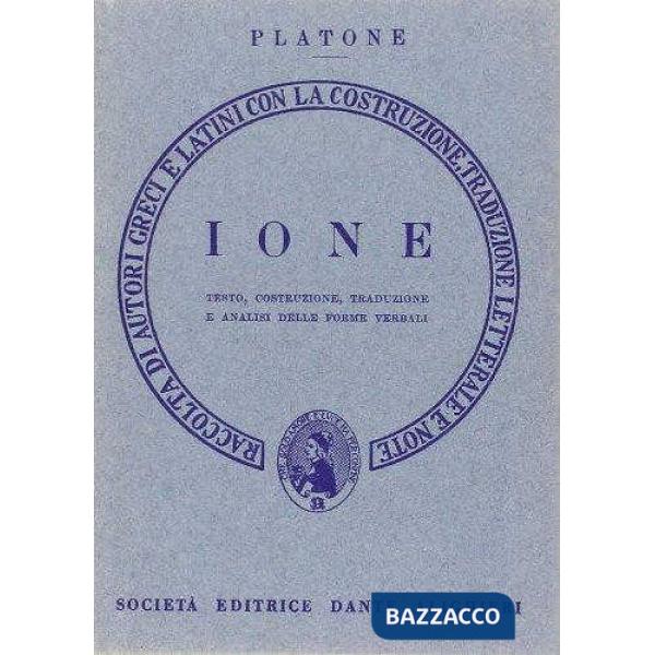 Ione. Versione interlineare