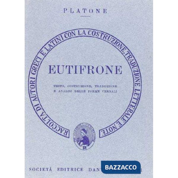 Eutifrone. Versione interlineare