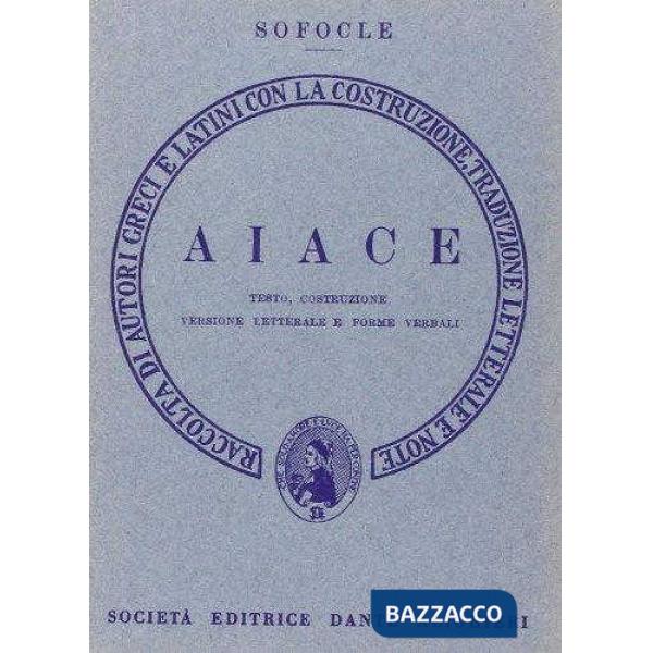 Aiace. Versione interlineare