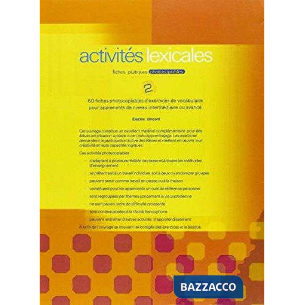 ACTIVITES LEXICALES VOL. 2