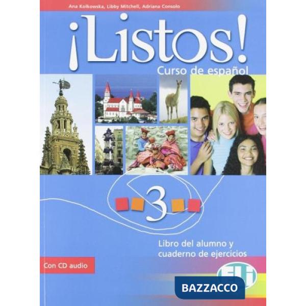 ¡LISTOS! LIBRO DELLO STUDENTE-ESERCIZIARIO. PER LA SCUOLA MEDIA. CON CD AUDIO. VOL. 3