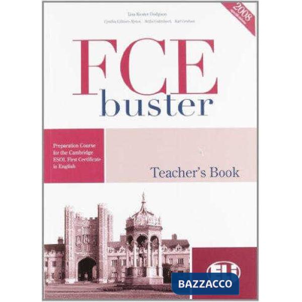 FCE BUSTER TEACHER'S BOOK + CD