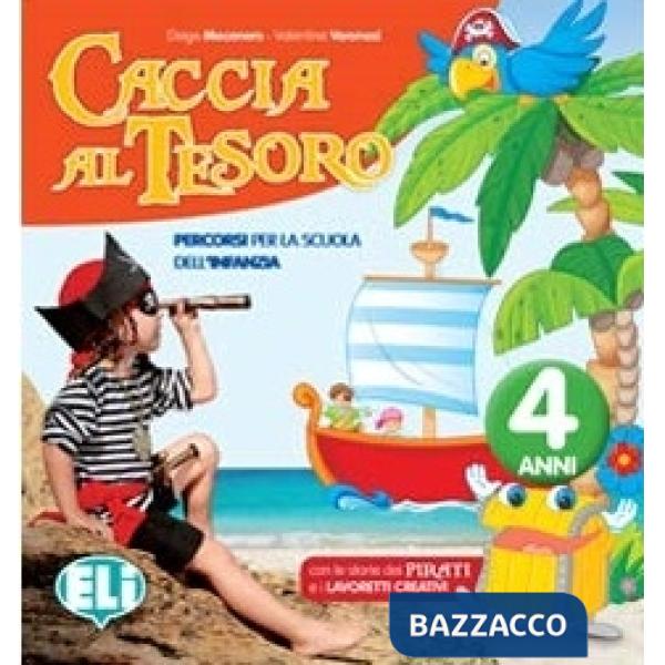 CACCIA AL TESORO. 4 ANNI. PER LA SCUOLA MATERNA