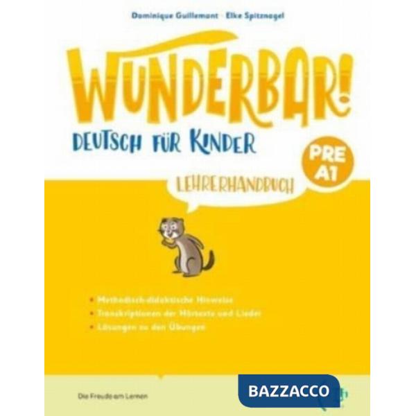 WUNDERBAR LEHRERHANDBUCH 1 + CD