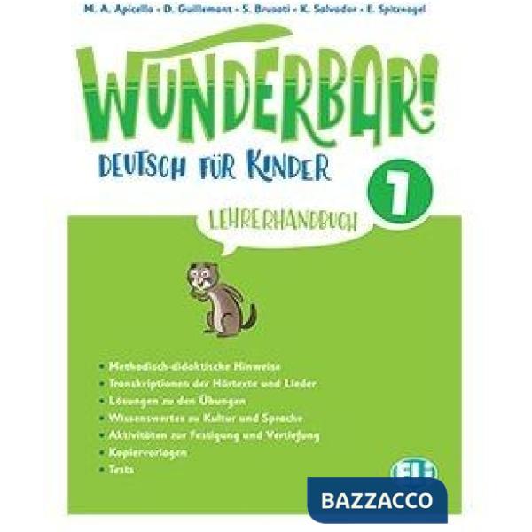 WUNDERBAR LEHRERHANDBUCH + CD 1