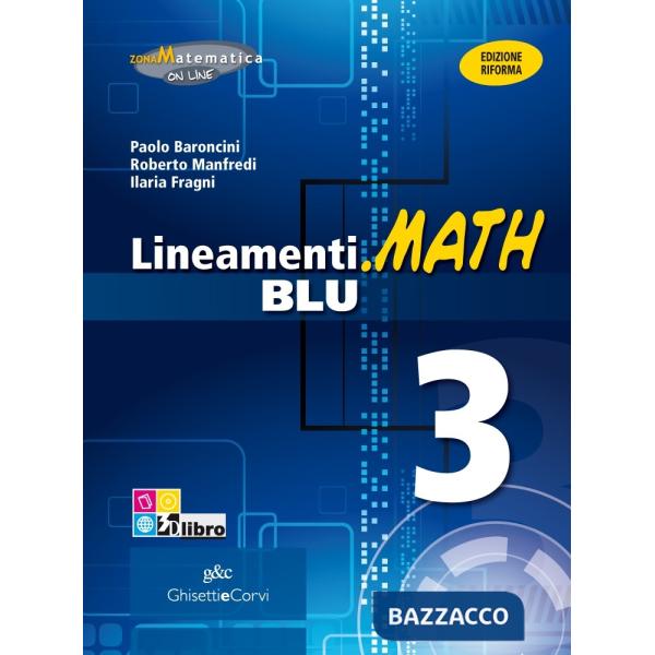 LINEAMENTI MATH BLU 3 + EB