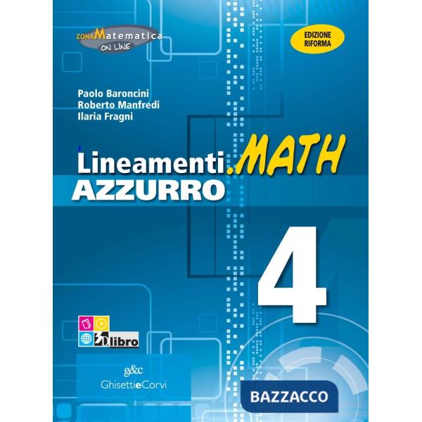 LINEAMENTI MATH AZZURRA 4 + EB
