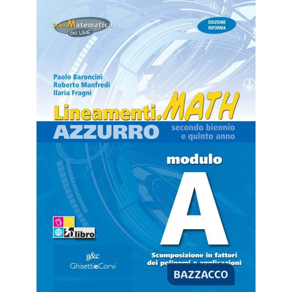 LINEAMENTI MATH AZZURRA MODULO A + EB