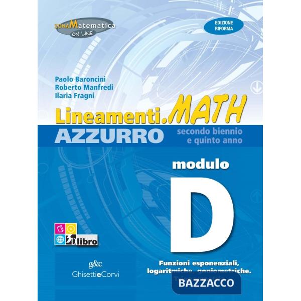 LINEAMENTI MATH AZZURRA MODULO D + EB