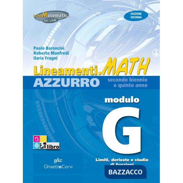 LINEAMENTI MATH AZZURRA MODULO G + EB