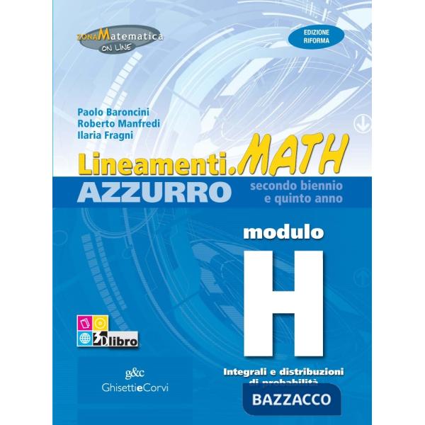 LINEAMENTI MATH AZZURRA MODULO H + EB
