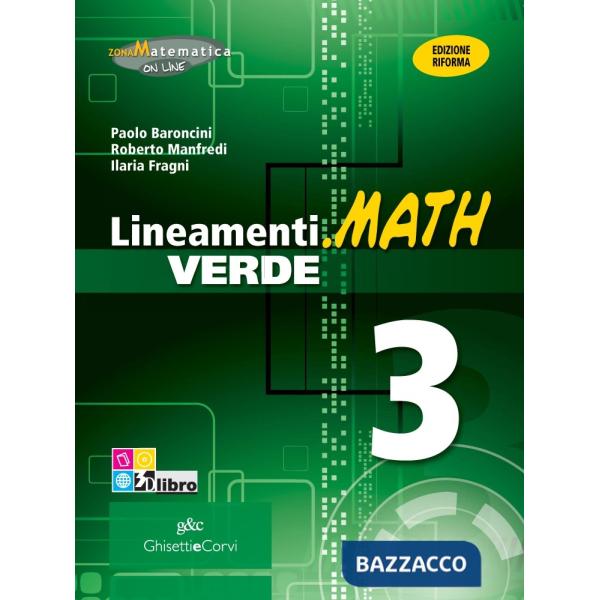 LINEAMENTI MATH VERDE 3 + EB