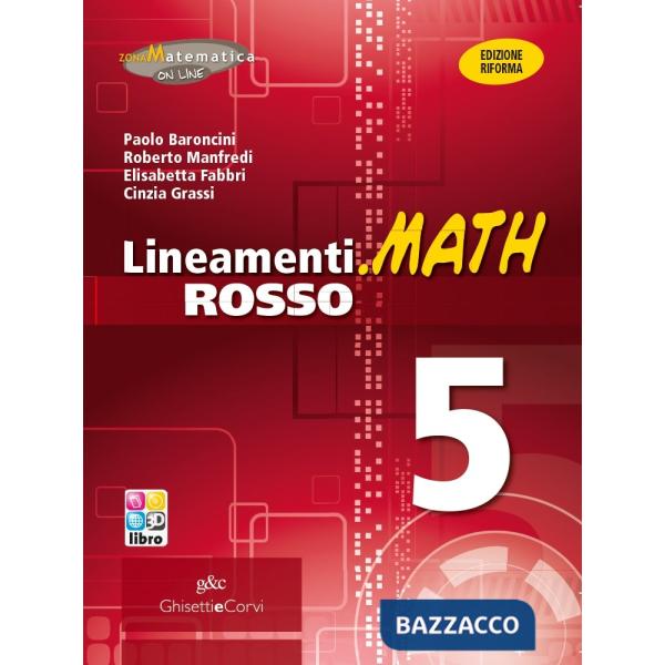 LINEAMENTI MATH ROSSO 5 + EB