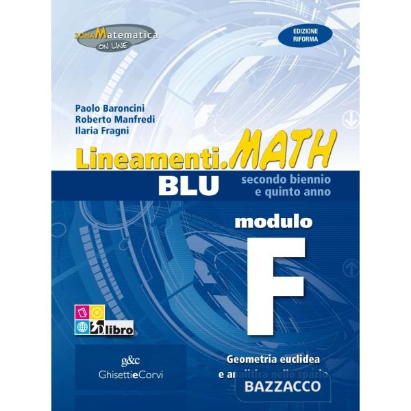 LINEAMENTI MATH BLU MODULO F + EB