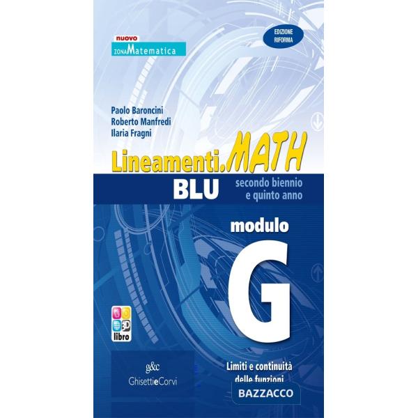 LINEAMENTI MATH BLU MODULO G + EB