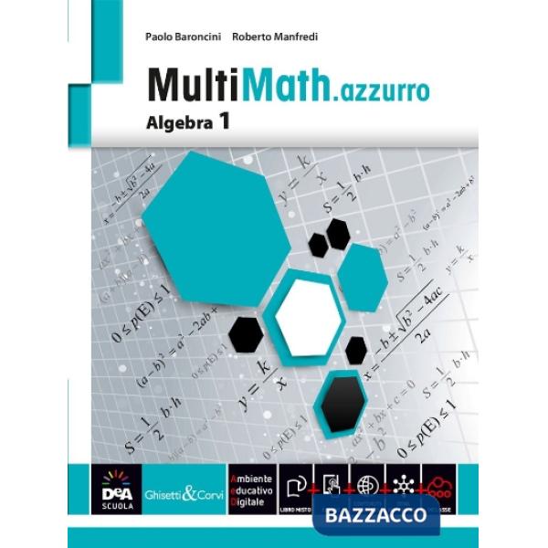 MULTIMATH AZZURRO ALGEBRA 1 + EB