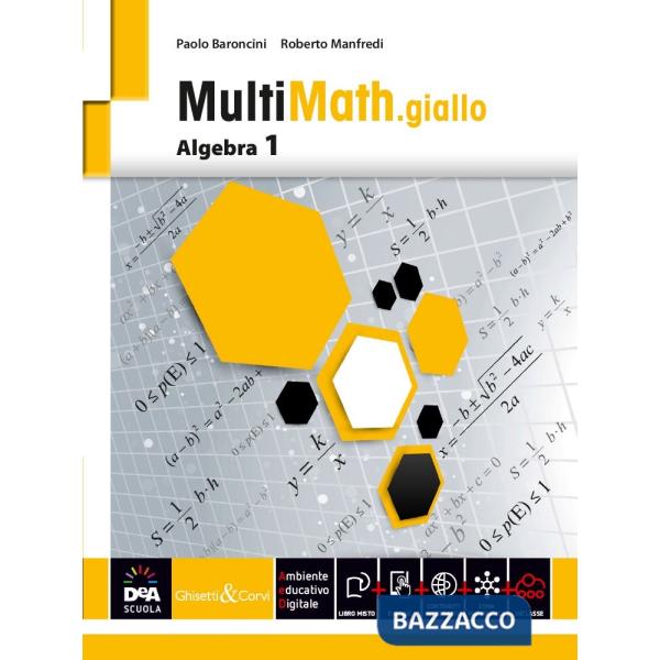 MULTIMATH GIALLO ALGEBRA 1 + EB
