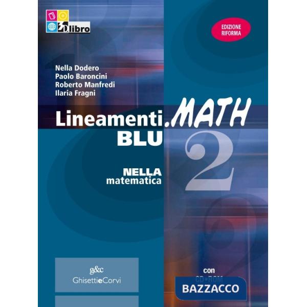 LINEAMENTI MATH BLU 2 + CD + EB
